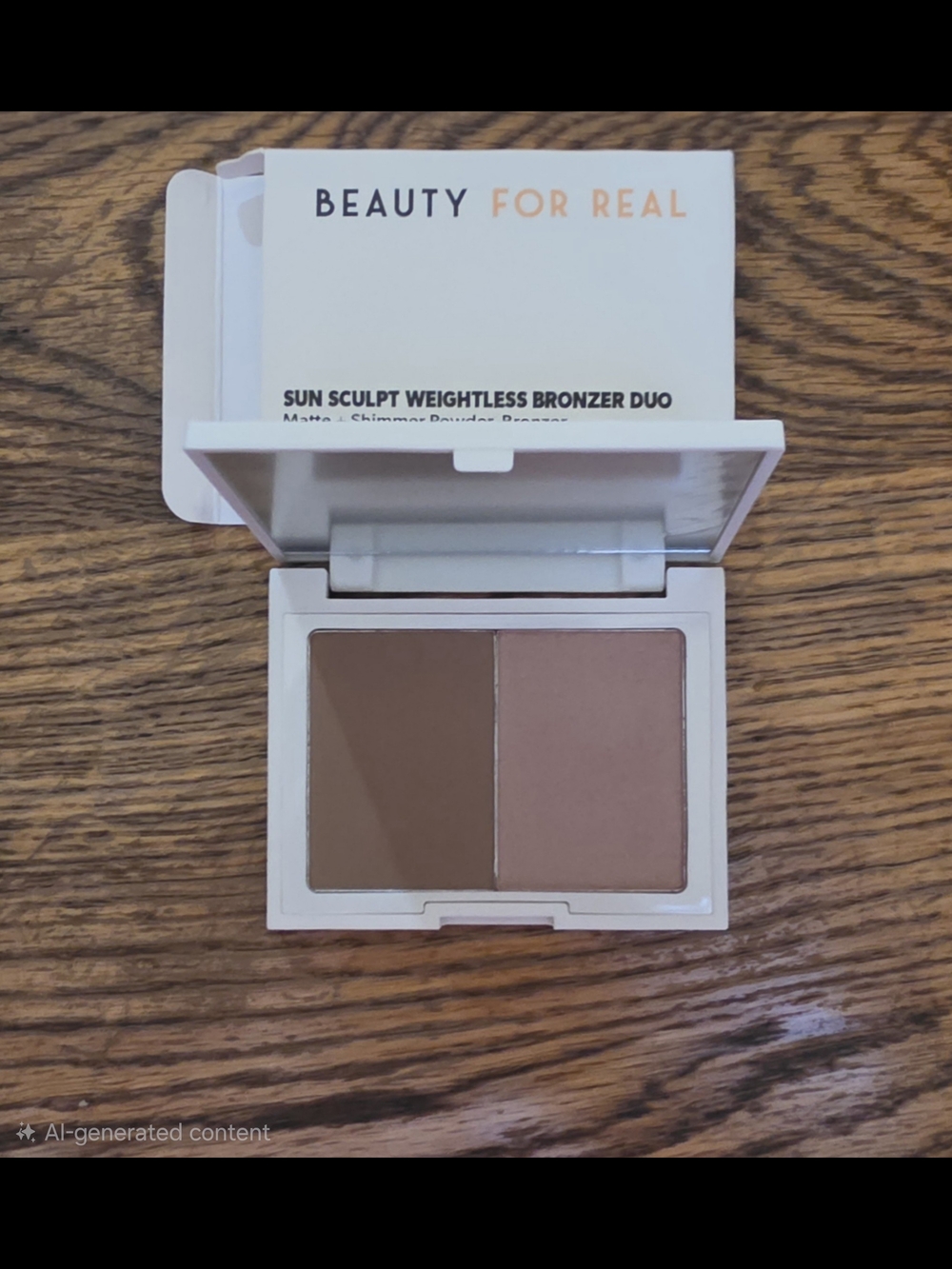 Beauty For Real Sun Sculpt Bronzer Duo — Good Day Sunshine 0.282oz BNIB